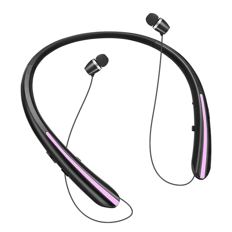 HX801 Náhlavní souprava na krk Bluetooth 5.0 Sluchátka se zatahovacími sluchátky pro Android iOS HX801 Náhlavní souprava na krk Bluetooth 5.0 Sluchátka se zatahovacími sluchátky pro Android iOS